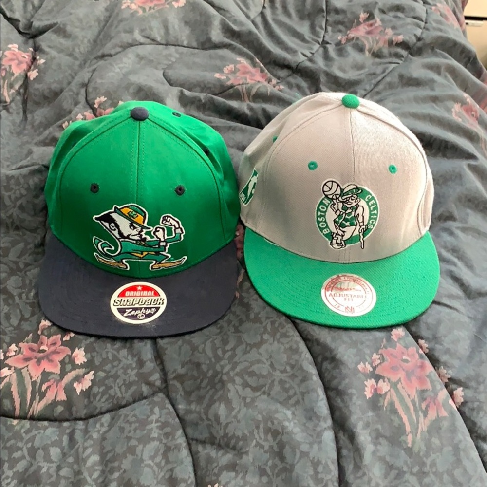 2 Boston Celtics SnapBack Hat